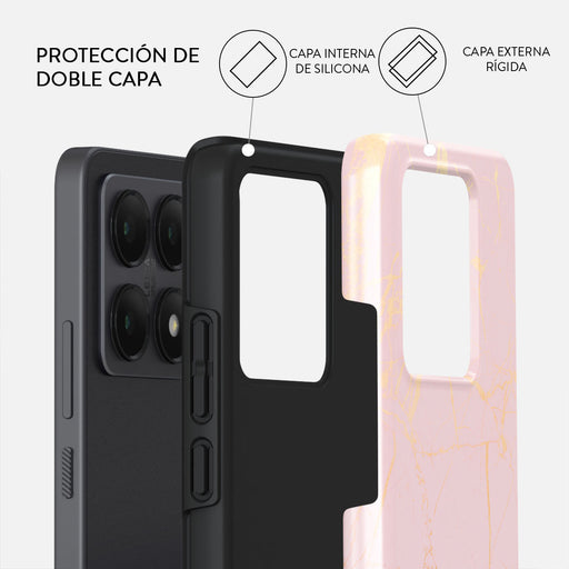 Peachy Gold - Xiaomi 14T Funda 2
