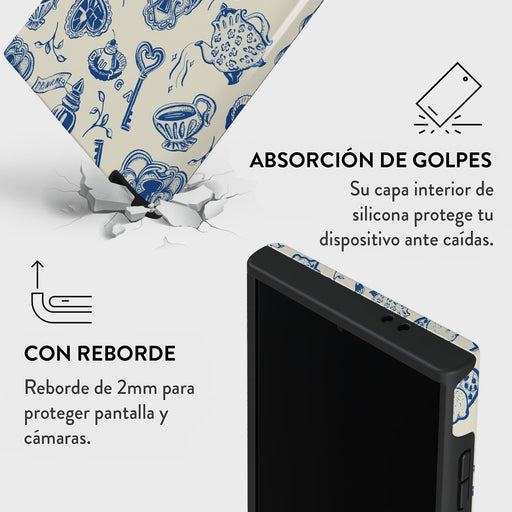 Tea Party - Samsung Galaxy S24 Ultra Funda 4