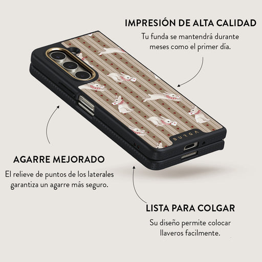 Late Again - Samsung Galaxy Z Fold 5 Funda 5