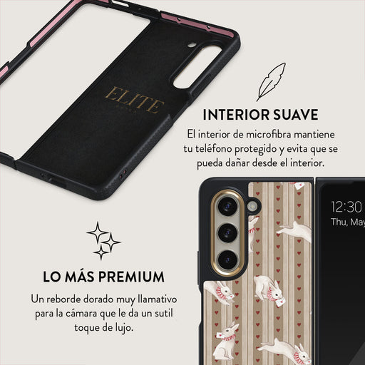 Late Again - Samsung Galaxy Z Fold 5 Funda 6