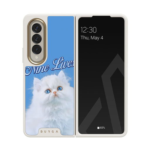 Nine Lives - Samsung Galaxy Z Fold 4 Funda