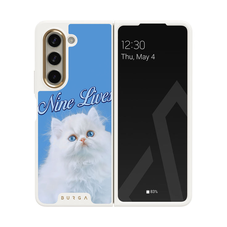 Nine Lives - Samsung Galaxy Z Fold 5 Funda