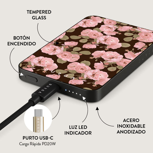 Desert Rose - Power Bank Magnético 5