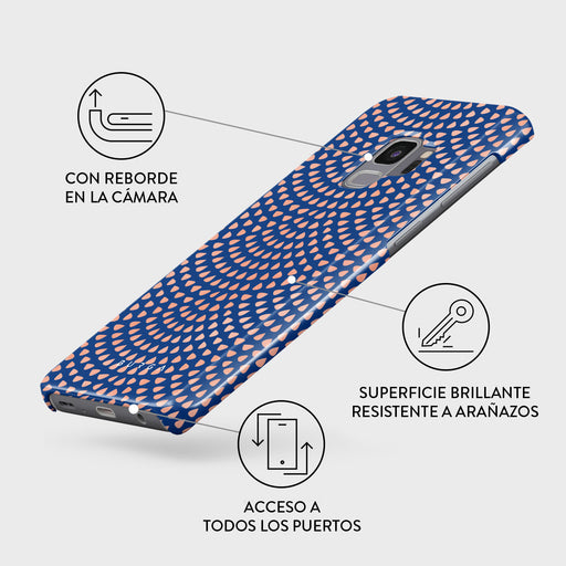 Azure Waters - Samsung Galaxy S9 Funda 3