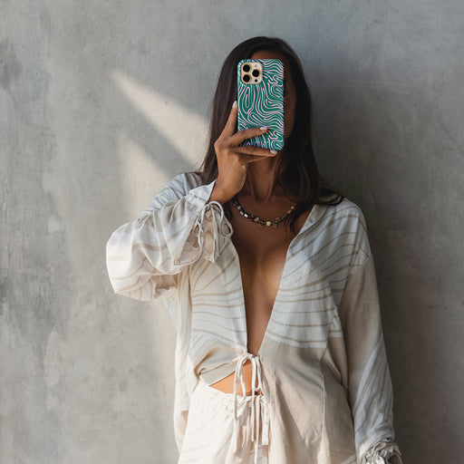 Hawaiian Breeze - iPhone X / XS Funda 11