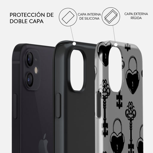 Keyholder - iPhone 12 Funda 2
