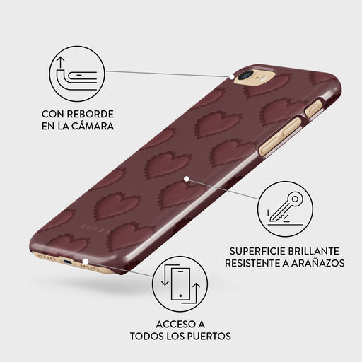 Loveholic - iPhone SE (2020) Funda 3