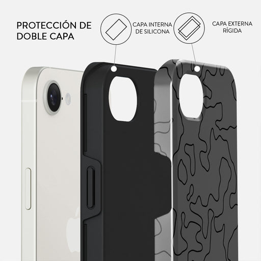 Black Rock - iPhone 16e Funda 2