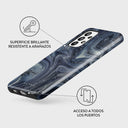 Navy Trench - Samsung Galaxy A33 Funda 3
