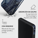 Navy Trench - Samsung Galaxy A33 Funda 4