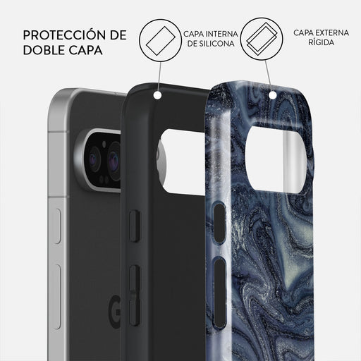 Navy Trench - Google Pixel 9 Pro XL Funda 2