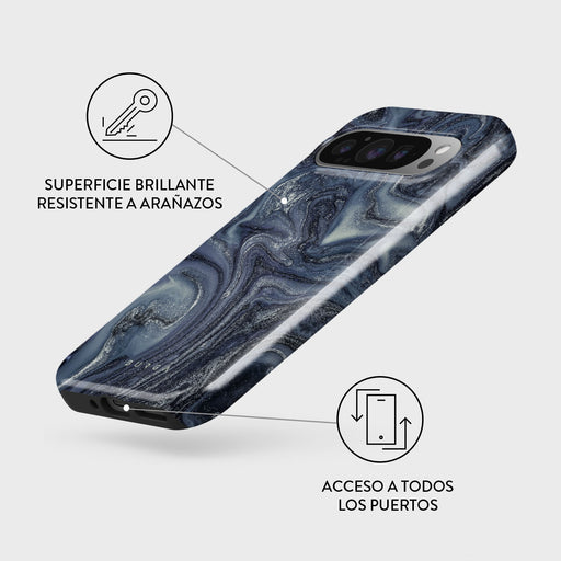 Navy Trench - Google Pixel 9 Pro XL Funda 3