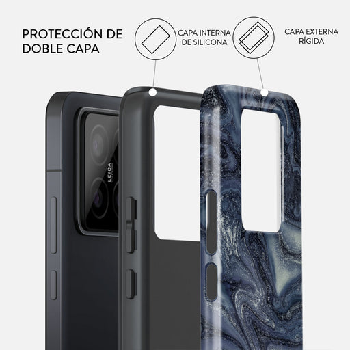 Navy Trench - Xiaomi 14 Funda 2
