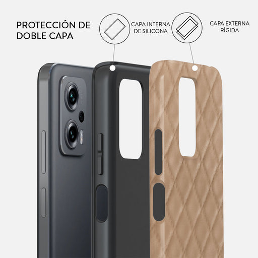 Simply Cream - Xiaomi Redmi Note 11T Pro / 11T Pro+ Funda 2