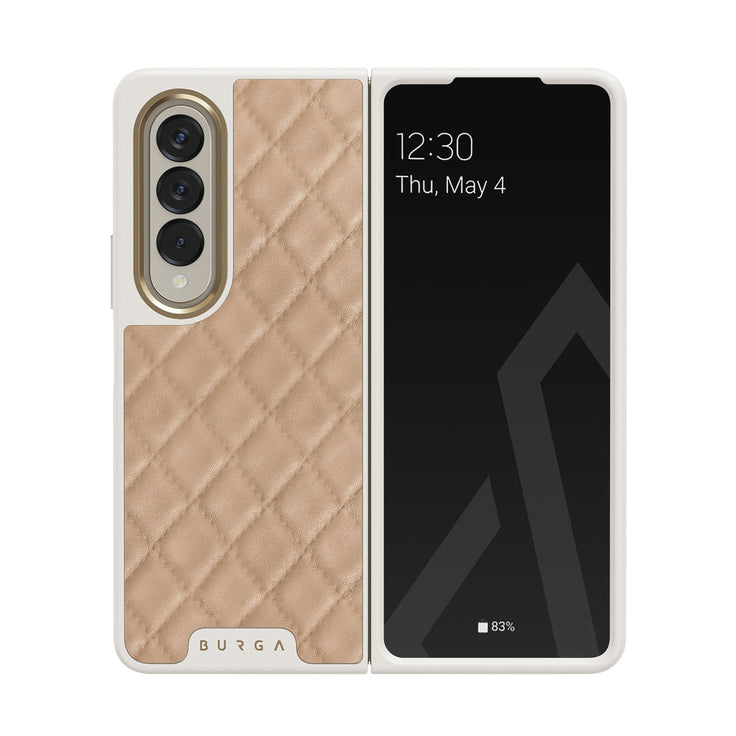 Simply Cream - Samsung Galaxy Z Fold 4 Funda