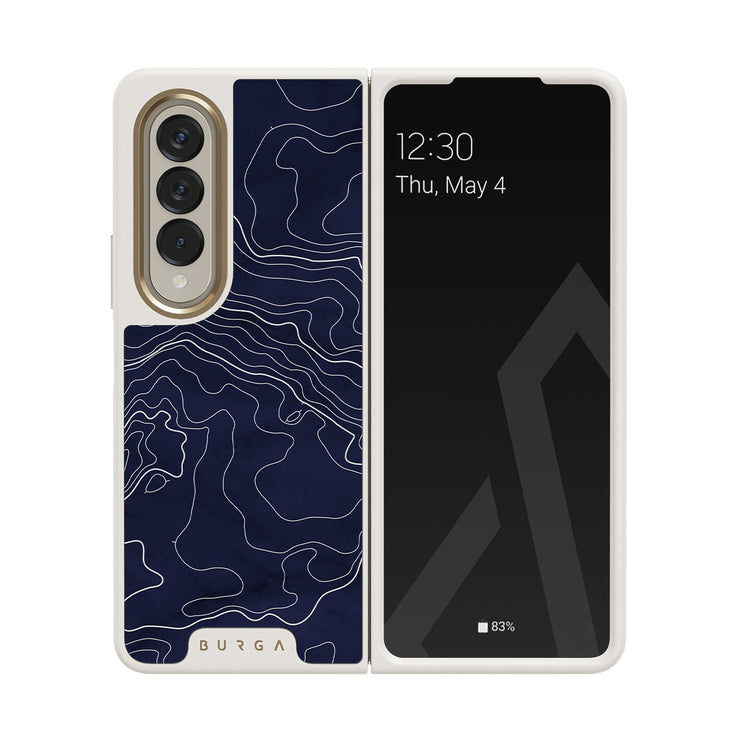 Drifting Shores - Samsung Galaxy Z Fold 4 Funda