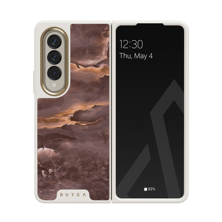 Fire Wood - Samsung Galaxy Z Fold 4 Funda