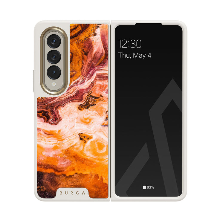 Pumpkin Spice - Samsung Galaxy Z Fold 4 Funda