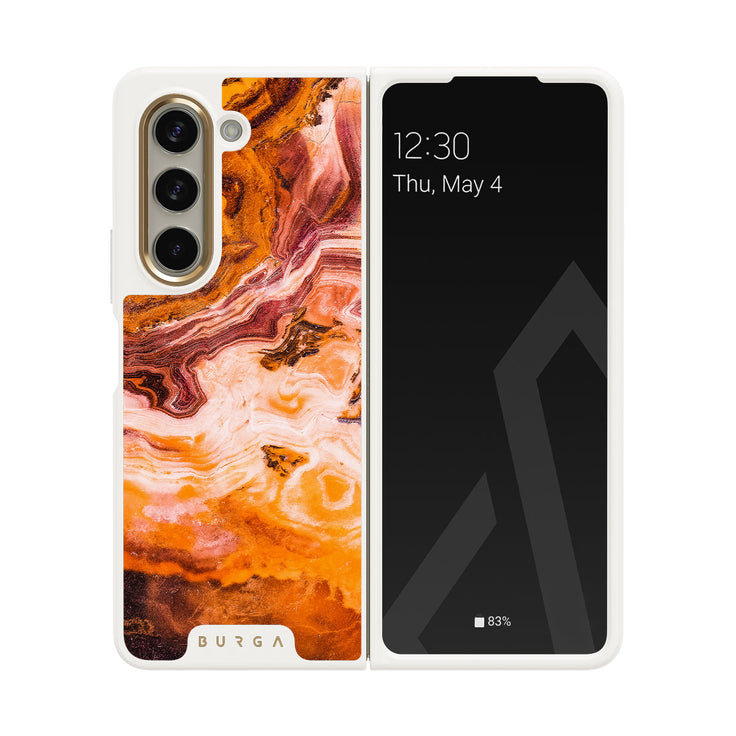 Pumpkin Spice - Samsung Galaxy Z Fold 5 Funda