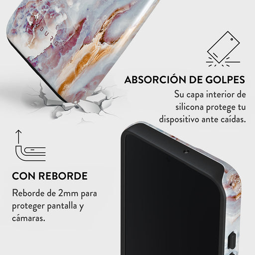 Frozen Leaves - Samsung Galaxy S22 Funda 8