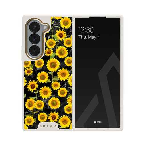 Sunflower Glimmer - Samsung Galaxy Z Fold 6 Funda