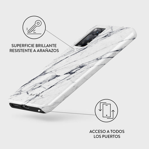 Satin White - Xiaomi Redmi Note 11 Pro Funda 3