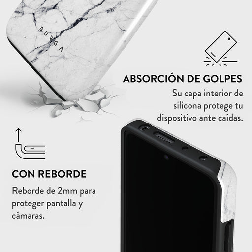 Satin White - Xiaomi Redmi Note 11 Pro Funda 4