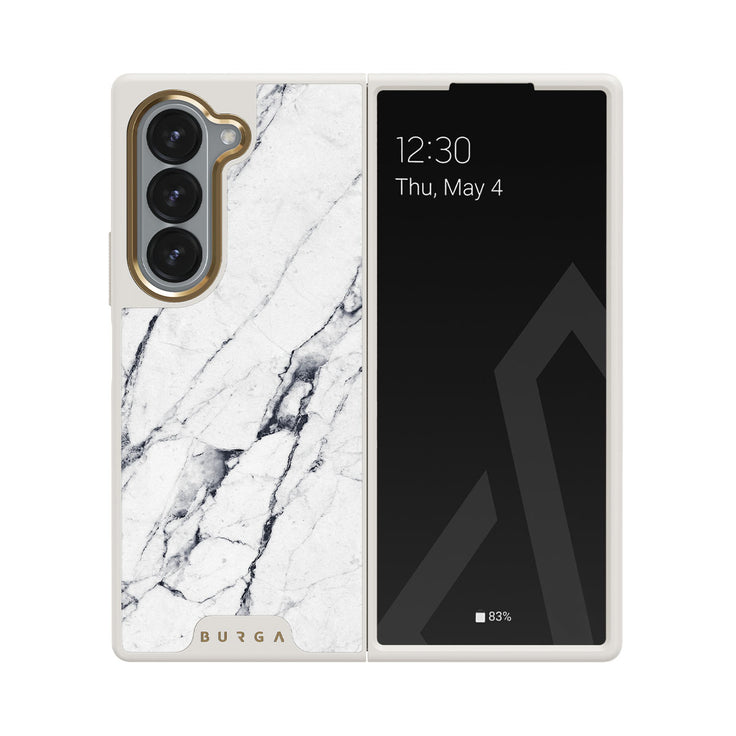 Satin White - Samsung Galaxy Z Fold 6 Funda