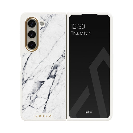 Satin White - Samsung Galaxy Z Fold 5 Funda