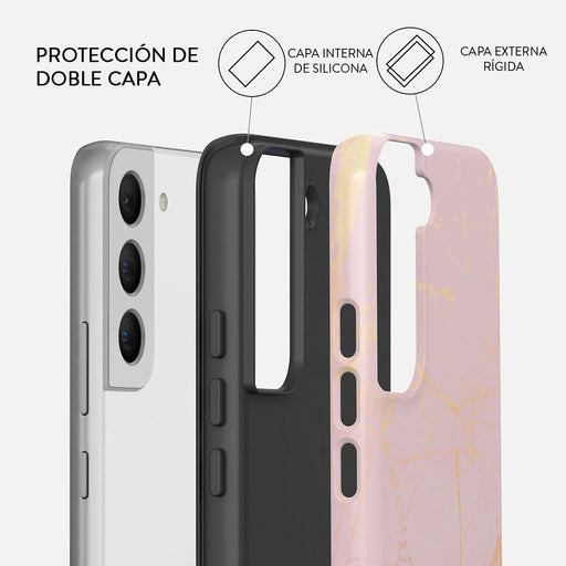 Peachy Gold - Samsung Galaxy S22 Funda 6