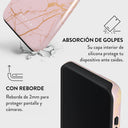 Peachy Gold - Samsung Galaxy S22 Funda 8