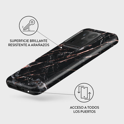 Rose Gold Marble - Xiaomi 15 Pro Funda 3