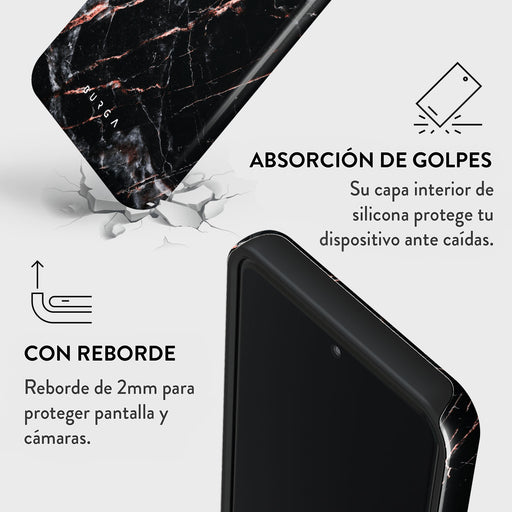 Rose Gold Marble - Xiaomi 15 Pro Funda 4