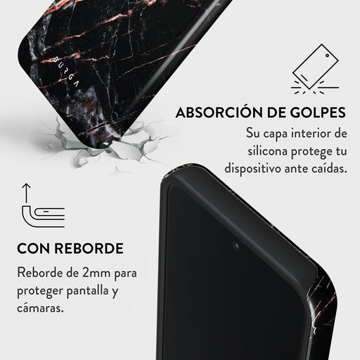 Rose Gold Marble - Xiaomi 15 Funda 4