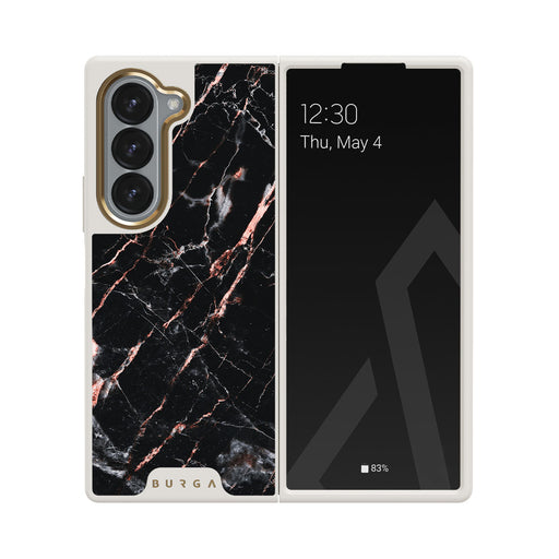 Rose Gold Marble - Samsung Galaxy Z Fold 6 Funda