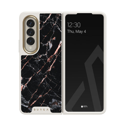 Rose Gold Marble - Samsung Galaxy Z Fold 4 Funda