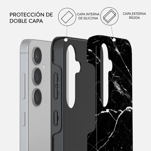 Noir Origin - Samsung Galaxy S24 FE Funda 2