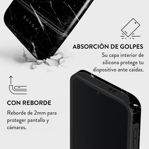 Noir Origin - Samsung Galaxy S24 FE Funda 4