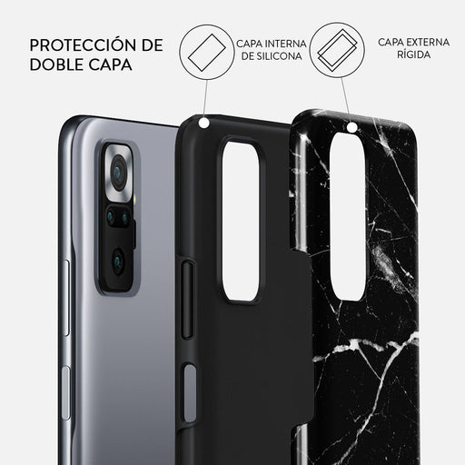 Noir Origin - Xiaomi Redmi Note 10 Pro Funda 2