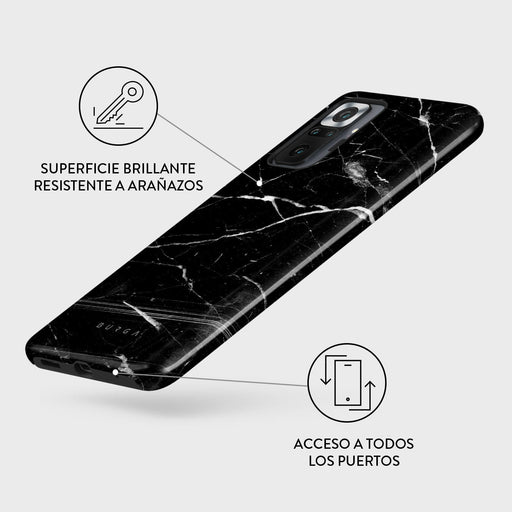 Noir Origin - Xiaomi Redmi Note 10 Pro Funda 3