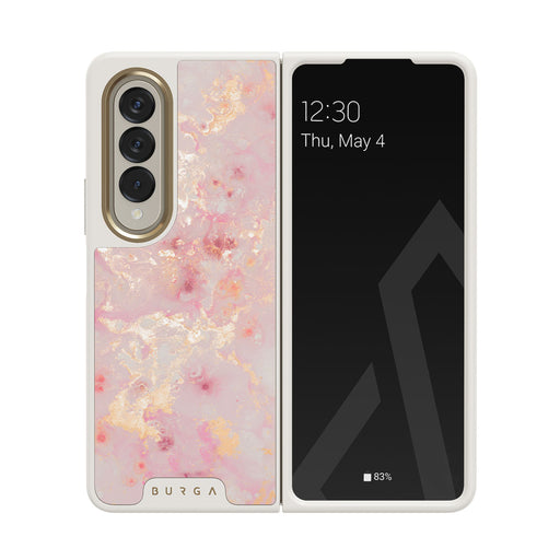 Golden Coral - Samsung Galaxy Z Fold 4 Funda