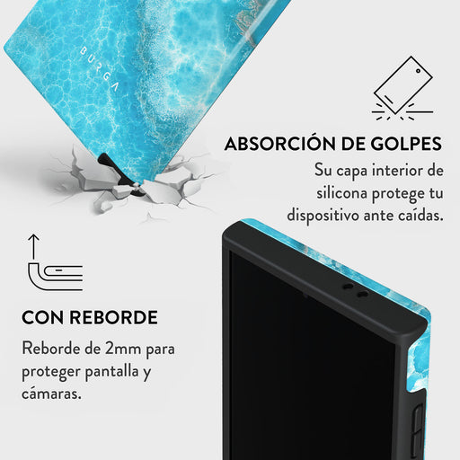 Ocean Waves - Samsung Galaxy S24 Ultra Funda 4