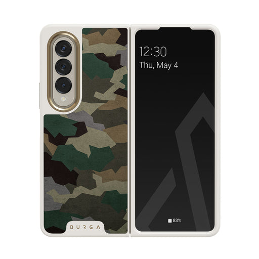 Tropical Green Camo - Samsung Galaxy Z Fold 4 Funda