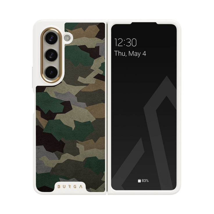 Tropical Green Camo - Samsung Galaxy Z Fold 5 Funda