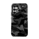 Night Black Camouflage - Samsung Galaxy A55 Funda