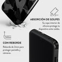 Night Black Camouflage - Samsung Galaxy A55 Funda 4