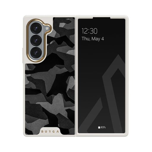 Night Black Camouflage - Samsung Galaxy Z Fold 6 Funda