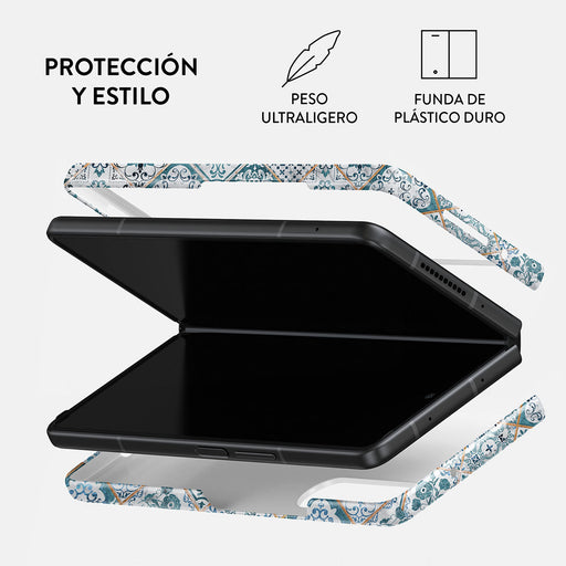 Tropical Oasis - Samsung Galaxy Z Fold 3 Funda 2