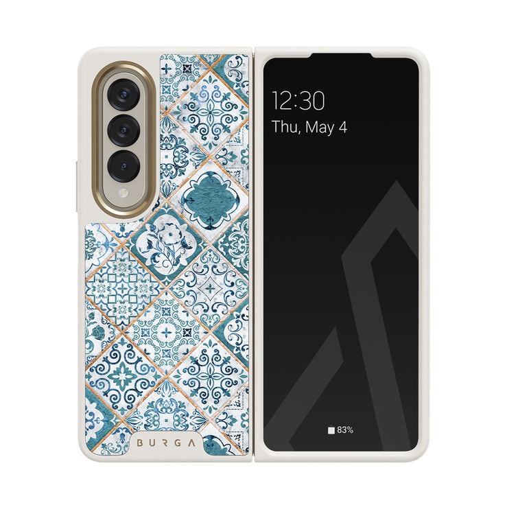 Tropical Oasis - Samsung Galaxy Z Fold 4 Funda