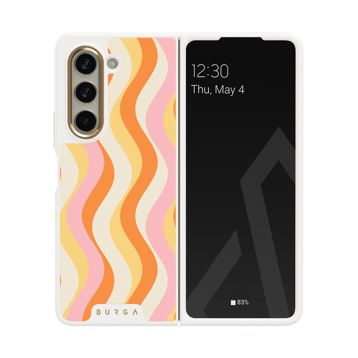 Flower Power - Samsung Galaxy Z Fold 5 Funda